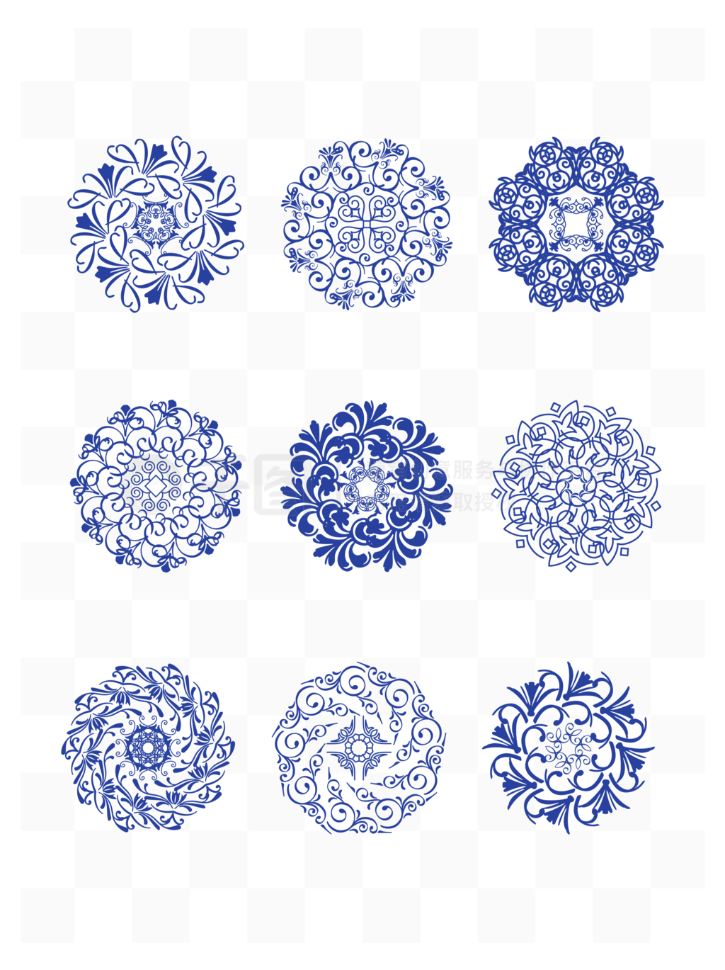 ai绘制传统花纹图案制作过程